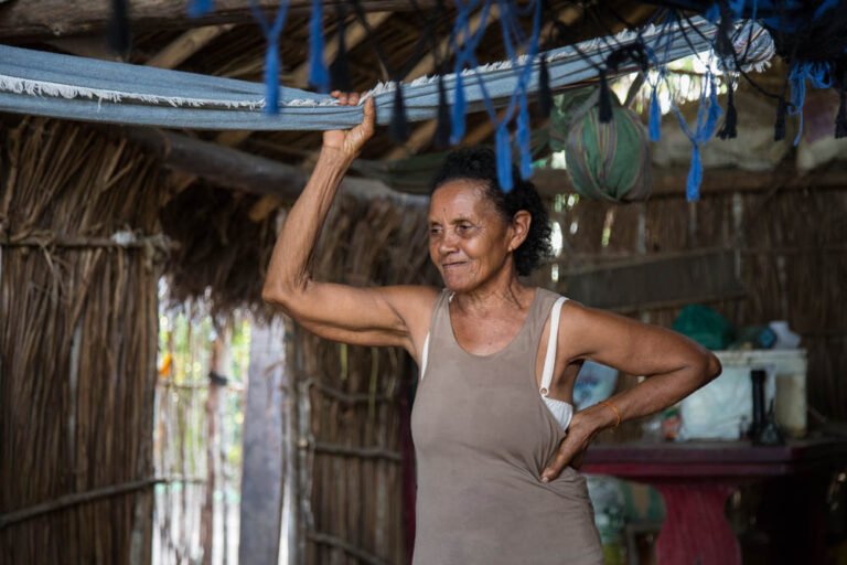 Doña Raimunda Santos, matriarca de las familias ocupantes de Tauá. Crédito: Thomas Bauer - CPT.