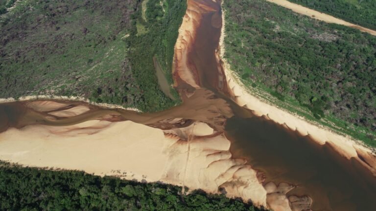 Encuentro del río Formoso con el Javaes, municipalidad de Lagoa da Confusão, Tocantins. Foto: CIMI, 2021.